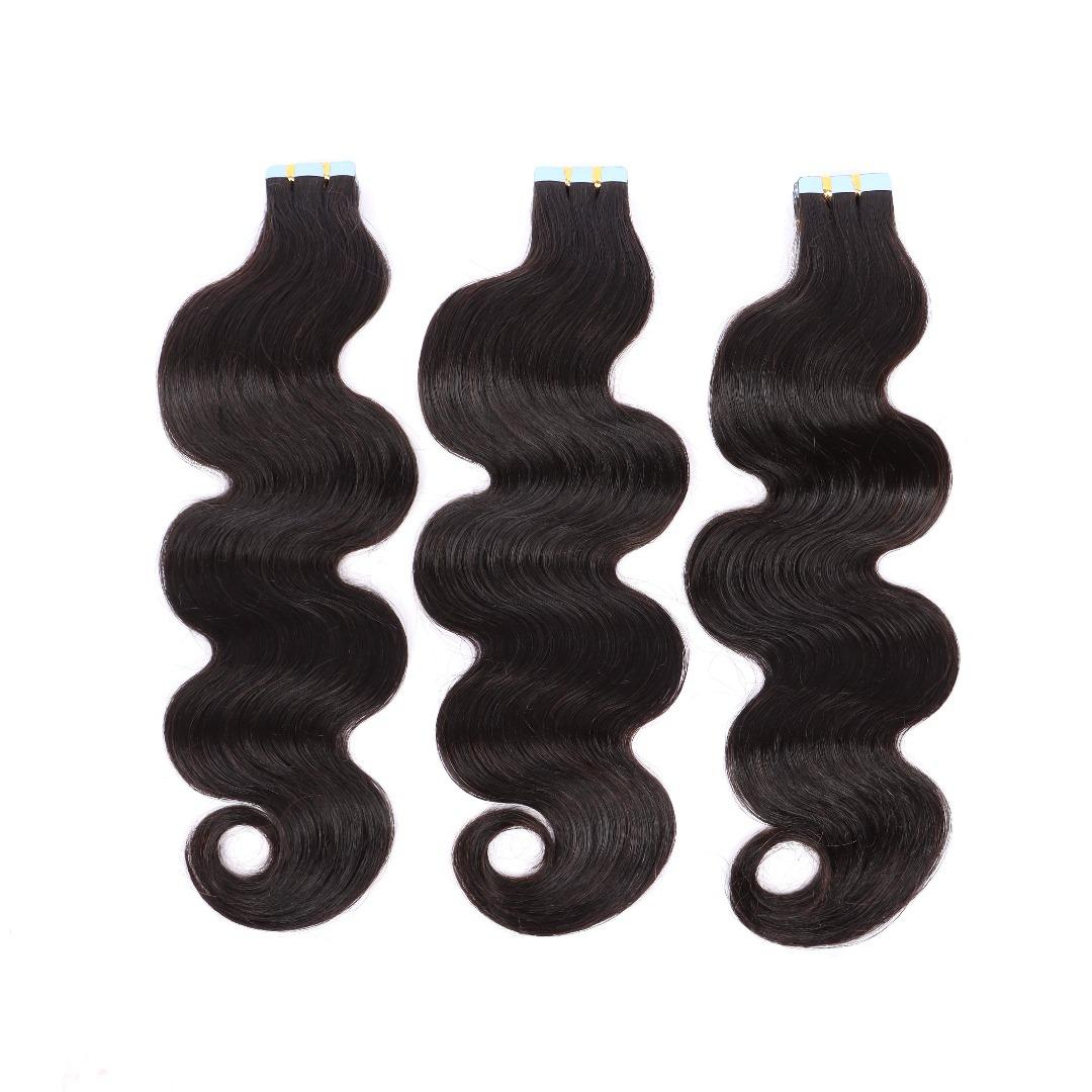 Tape-In Hair Extensions – 100% Human Hair