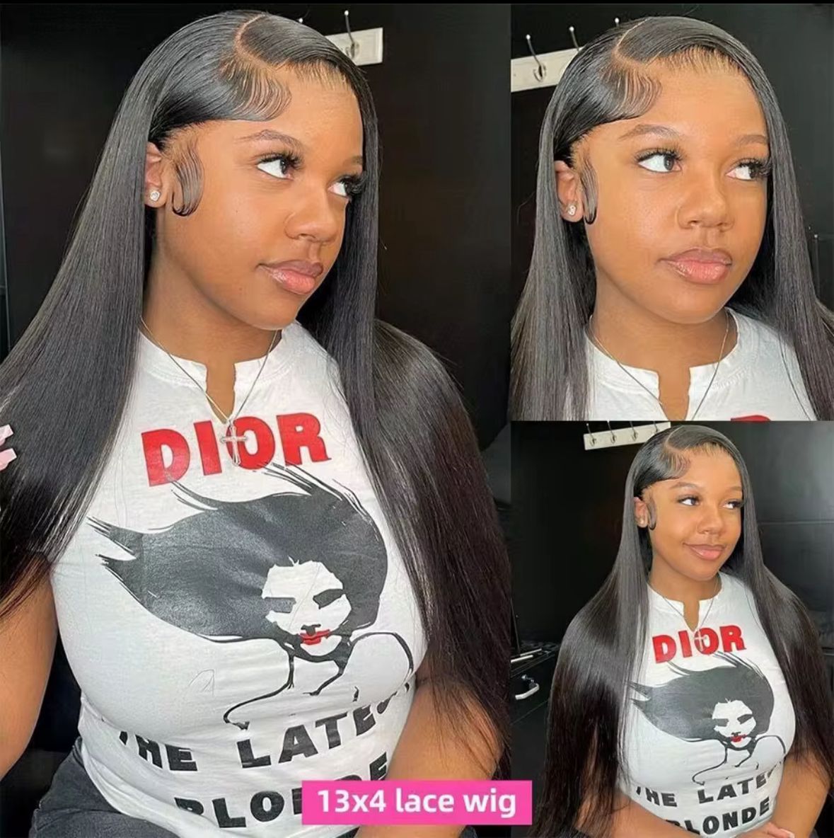 HD Lace Straight Wig – 100% Virgin Human Hair